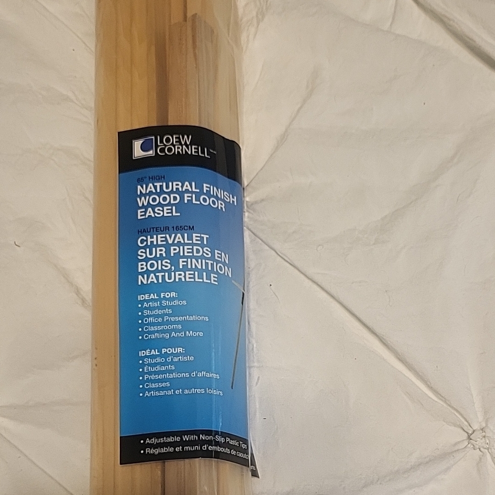 Loew Cornell Natural Finish Wood Floor Easel